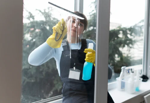 Nettoyage de vitres intérieures et extérieures à Saint-Vérand